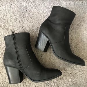 Black Ankle Booties